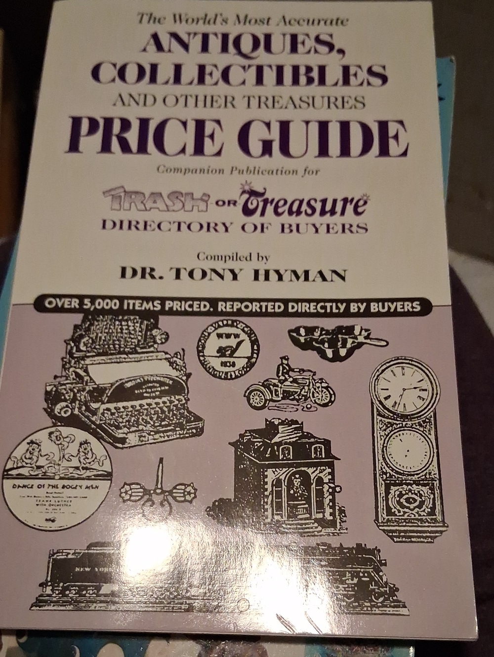 Antiques, Collectibles & Price Guide - Purple Cover